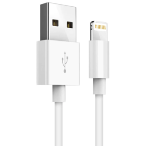 כבל Lightning  to USB לבן לאייפון
