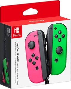 זוג בקרי משחק Nintendo Switch Joy-Con - סגול ורוד