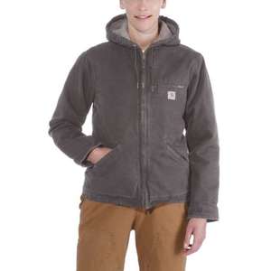 WJ141 ג'קט נשים סנדסטון סיירה עם שרפה מחממת צבע אפור (עם קצת חום) ®Carhartt