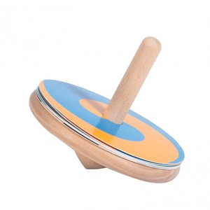 סביבון עץ תעלול אופטי MOULIN ROTY