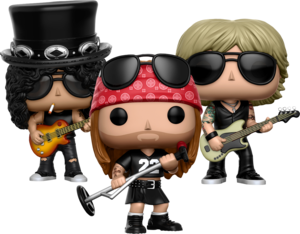 Funko Pop - Gunz N Roses Set  (Rocks) 1 בובת פופ 