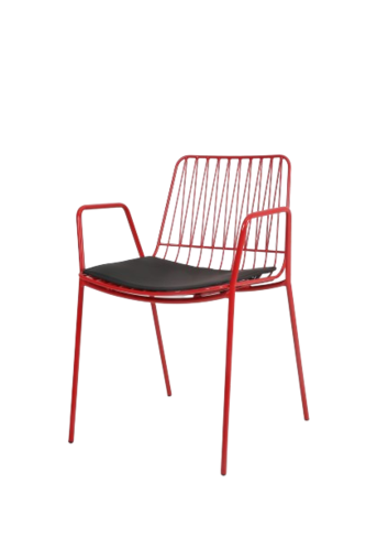 פיקוק כסא אירוח עם ידיות