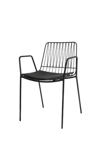 פיקוק כסא אירוח עם ידיות