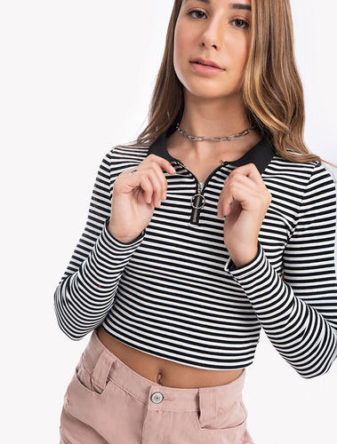 חולצת ריב עם צווארון