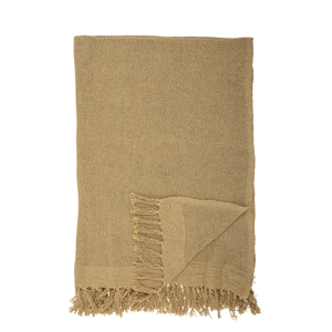 שמיכת Franzi כותנה 180x120 ס"מ - צהוב 82046022