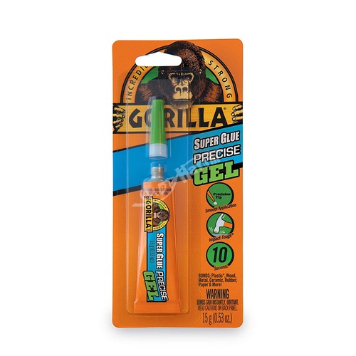 דבק גורילה סופר גלו ג'ל 15 ג' Precise Gel