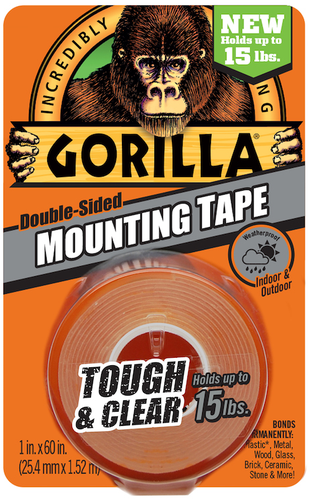 דבק דו צדדי שקוף גורילה 6.8 ק