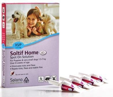 אמפולות סולאנו סולטיף לכלבים XS