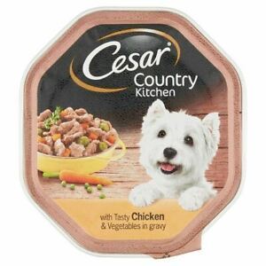 סיזר קאנטרי לכלב עוף וירקות 150 ג'