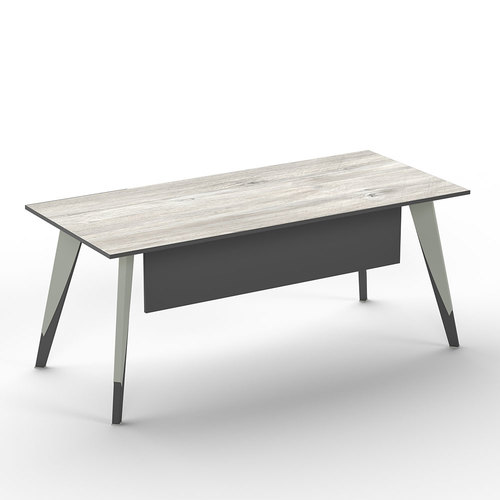 טרנד שולחן עבודה יוקרתי מלמין עם קושרת 160 סמ - לא כולל שלוחה