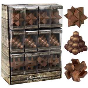 מיני פאזל עץ תלת מימדי משחק חשיבה