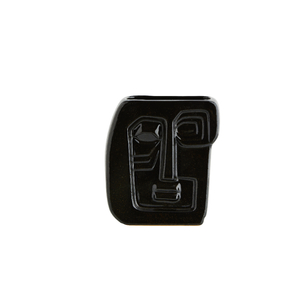 אגרטל Face פרצוף  15x7x16 ס"מ - שחור HY15710-16 Madam Stoltz