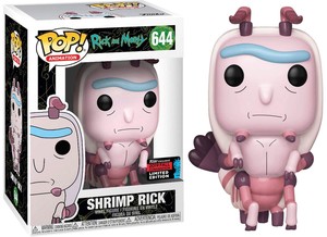 Funko POP - Shrimp Rick Comic-Con (Rick And Morty) 644 בובת פופ קומיקון