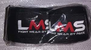 חותלות BOXING BANDAGE 100% Cotton  LMS 3.5M BLACK