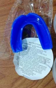 מגן שיניים מבוגר כחול SINGLE MOUTH GUARD GEL LMS SENIOR  Pace