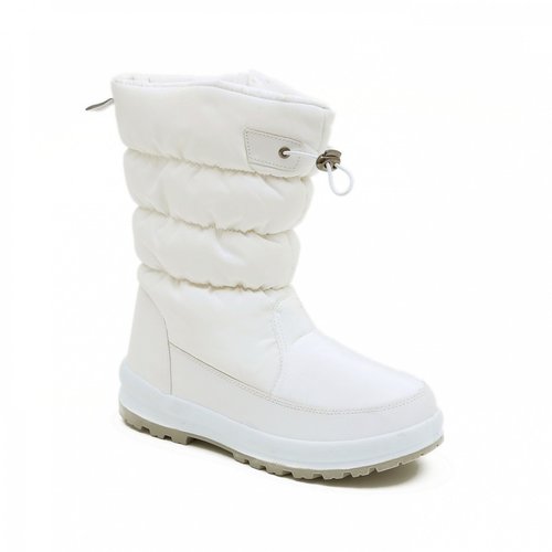  מגפי גשם פוך  ניילון עם שרוך כיווץ בצבע לבן - Seventy Nine 