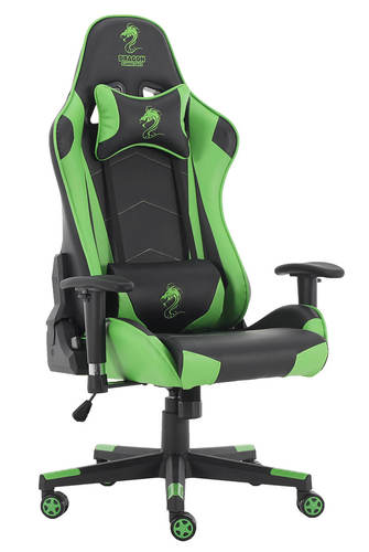  ‫‪GLADIATOR GAMING CHAIR‬‬ DRAGON- כסא גיימינג מקצועי דרגון דגם גלדיאטור ירוק