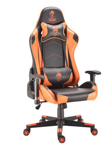  ‫‪GLADIATOR GAMING CHAIR‬‬ DRAGON- כסא גיימינג מקצועי דרגון דגם גלדיאטור כתום