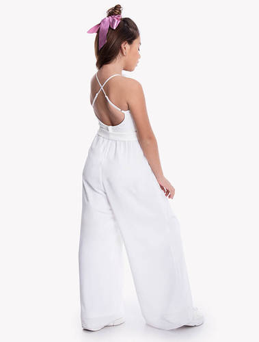 אוברול תחרה עם חגורה