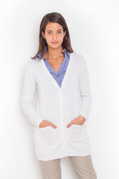 קרדיגן נשים לבן
