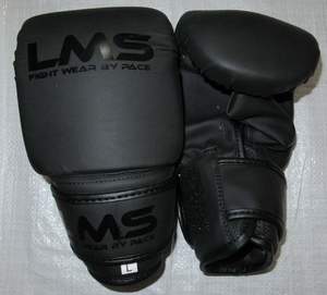 כפפות איגרוף לשק BAG GLOVES  PU LMS S BLACK/BLACK Pace