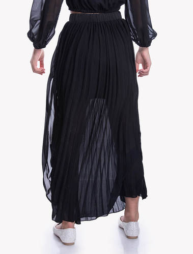 חצאית פליסה מקסי