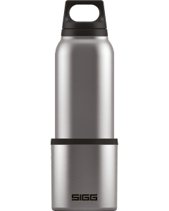 8694.40 חום & קור 0.5 ליטר בתוספת כוס צבע מתכת מוברשת ®SIGG