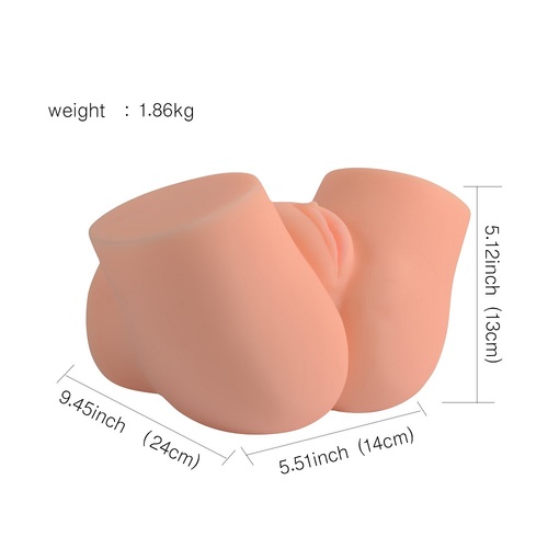 ישבן נשי סיליקון 2 פתחים 