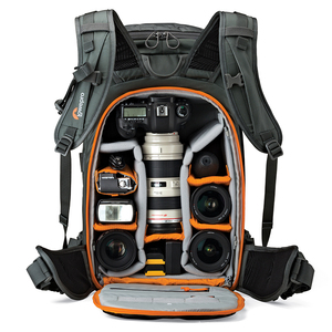 תיק גב לציוד צילום Lowepro Whistler BP 350 AW אפור