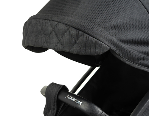 טיולון NEW VYPER שחור ידית שחורה