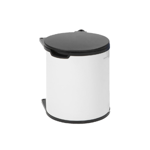 פח נשלף לדלת 15 ליטר - לבן 428081