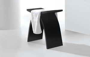 סטול ניאולייט דגם A‏‏ 420x230x425 מ"מ - שחור מט