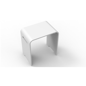 סטול ניאולייט דגם K ‏400X270X425 מ"מ - לבן מט