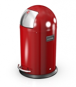 פח KICKMAXX 0835-139 - 35 ליטר אדום