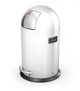 פח KICKMAXX 0835-161 - 35 ליטר לבן