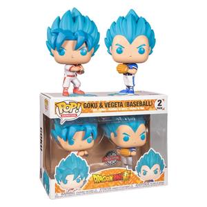 Funko Pop - Goku & Vegeta Bassball (Dragon Ball) 2 pack  בובת פופ