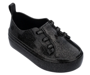 סניקרס מיני מליסה בצבע שחור נצנץ  MINI MELISSA ULITSA SNEAKER SP