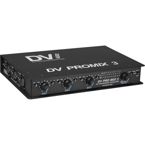 PSC DV PROMIX 3 Portable Audio Mixer מתצוגה 