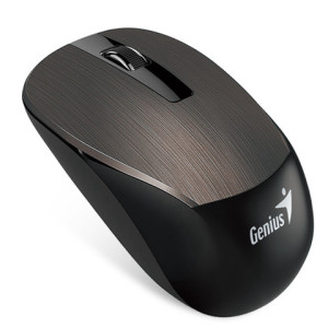עכבר אלחוטי   Genius NX-7015 BLACK-BROWN