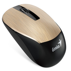 עכבר אלחוטי   Genius NX-7015 BLACK-GOLD