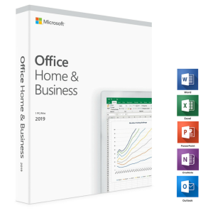 אופיס ביתי ועקסי 2019 אנגלית ללא DVD   Microsoft Office Home and Business 2019 English T5D-03219
