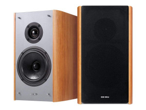 רמקולים   Creative E-MU XM7 Bookshelf Speakers Brown 