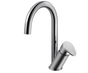 גל ברז רחצה, פיה עגולה מסתובבת סדרת גל Wave 305120