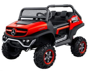 גיפ' Mercedes Unimog אדום EGST