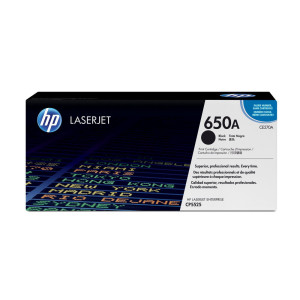 טונר שחור מקורי    HP 650A CE270A