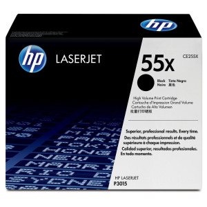 טונר שחור מקורי    HP 55X CE255X