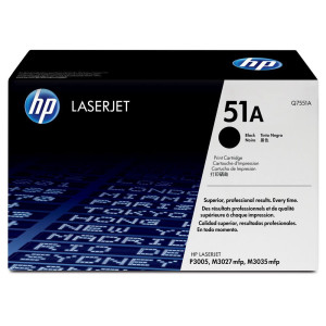 טונר שחור מקורי    HP 51A Q7551A