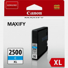 ראש דיו  ציאן (כחול) מקורי   Canon PGI-2500XL C