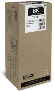 מחסנית / מילוי דיו שחור מקורי    Epson WF-C869RDTWF C13T973100