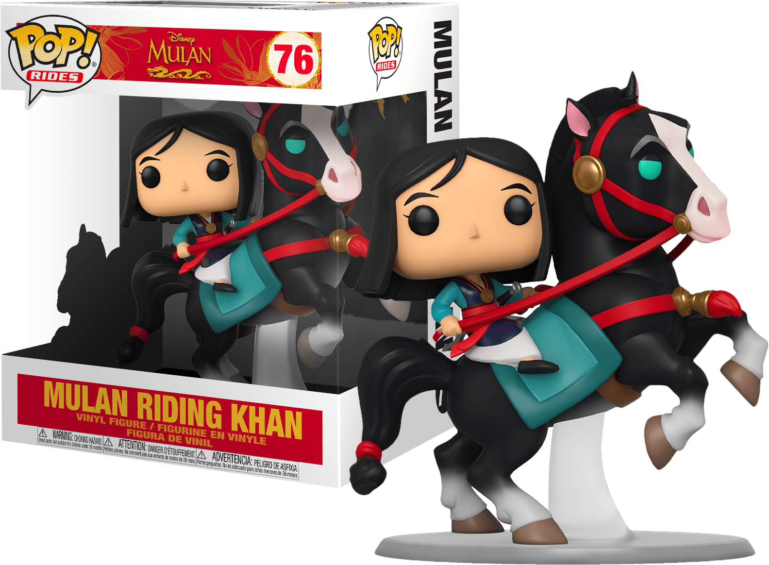Funko Pop - Mulan Riding Khan (Mulan 
